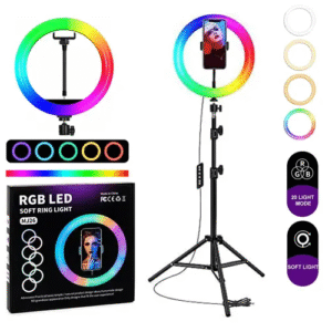 RGB Ring Light with Stand MJ26 LED Soft Light