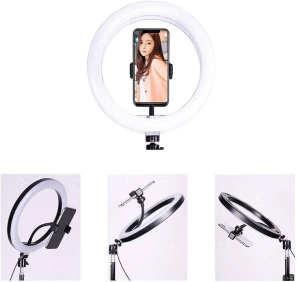 RGB Ring Light with Stand MJ26 LED Soft Light - Image 4