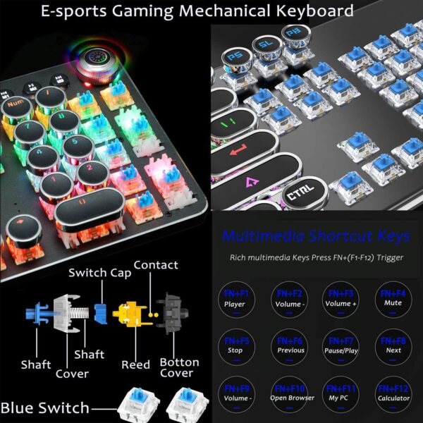 GK200 Gaming Keyboard - Image 5