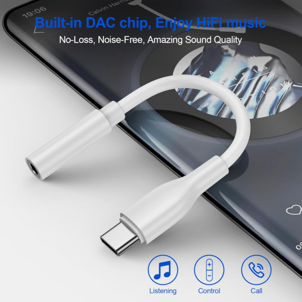 Usb -C- To Headphone Jack Adapter - Image 3