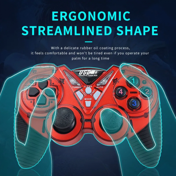 Double Shock USB Game Controller - Image 4