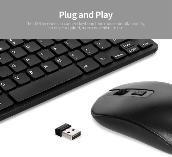 KM901 Keyboard Mouse Combo 2.4G Wireless - Image 5