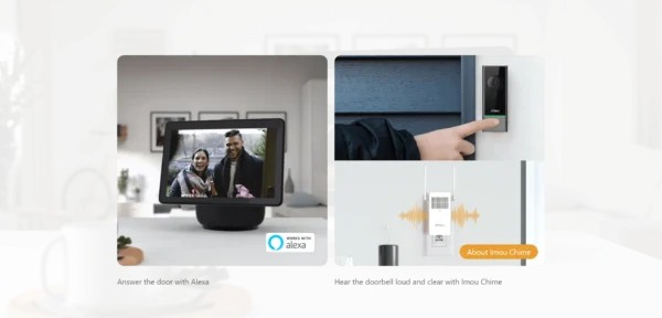 DB60 Wireless 5MP Video Doorbell - Image 2