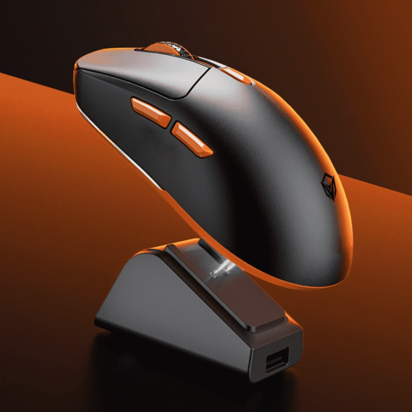 Wireless Tri-Mode Mouse with Magnetic Charging Dock GW38 - Image 2