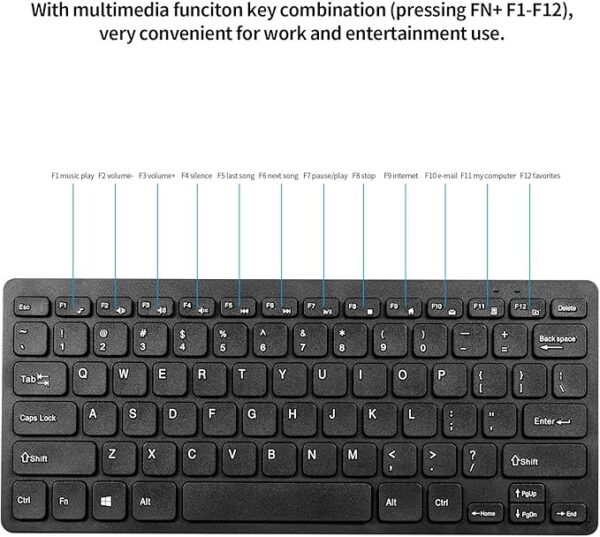 KM901 Keyboard Mouse Combo 2.4G Wireless - Image 3