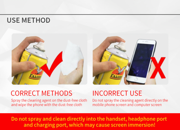Falcon 530 Electronic Contact Cleaner Spray 550 ml - Image 4