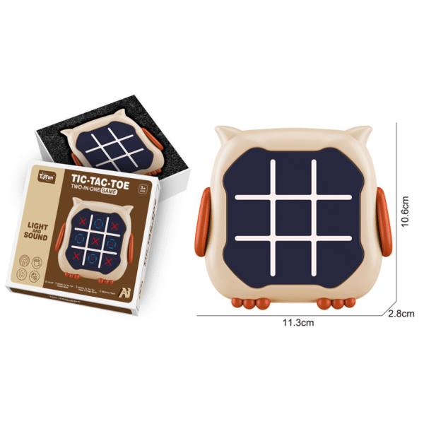 Tic Tac Toe Game, Animal-Themed 3-in-1 - Image 5