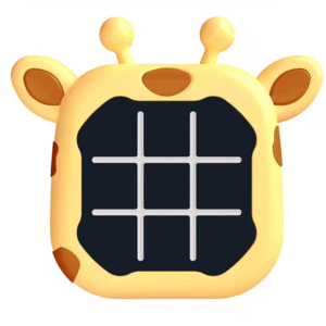 Tic Tac Toe Game, Animal-Themed 3-in-1