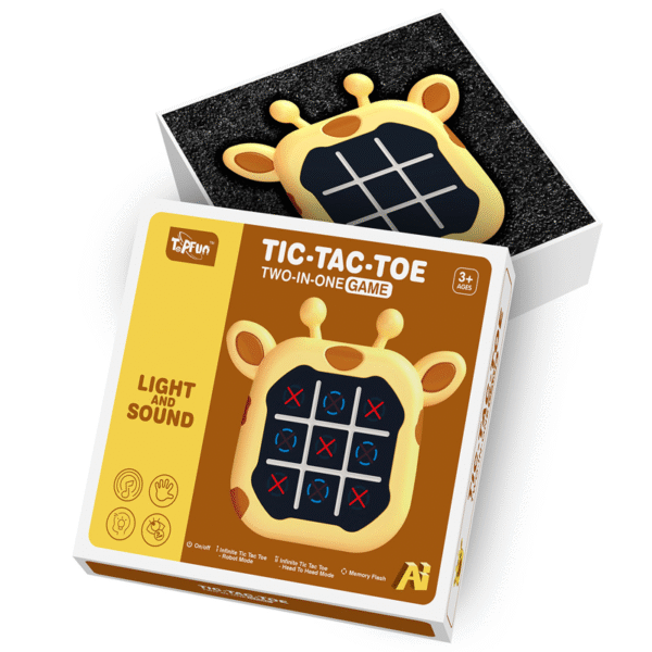 Tic Tac Toe Game, Animal-Themed 3-in-1 - Image 4