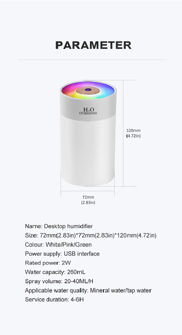 H2O Humidifier Mini - Image 6