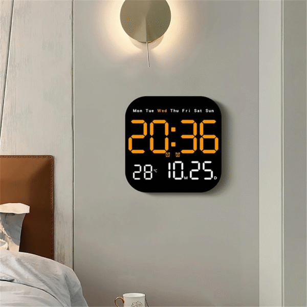 Plastic Digital LED Wall Clock - Image 9