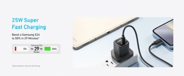 Anker Charger (25W, Compact) - Image 3