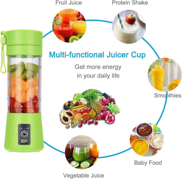 portable and Rechargeable battery Juice blender - Image 6