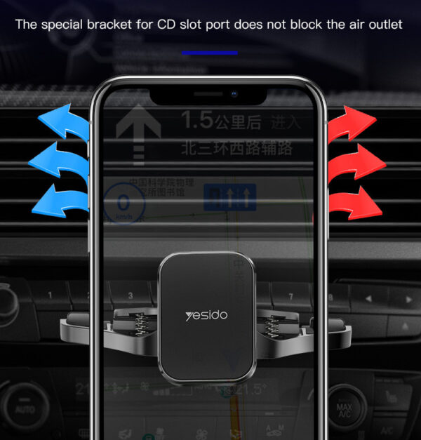 magnetic cd slot phone holder - Image 3