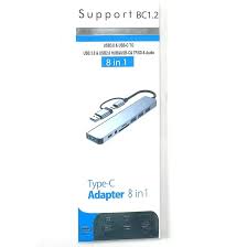 support bc1. 2 type c adapter 8 in 1 - Image 2