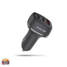 Green Lion Roadex Triple Port Car Charger|