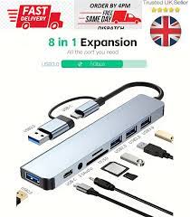 support bc1. 2 type c adapter 8 in 1