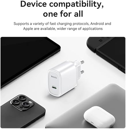 Yesido YC57C 20W Type-C Output Fast Charger - Image 4