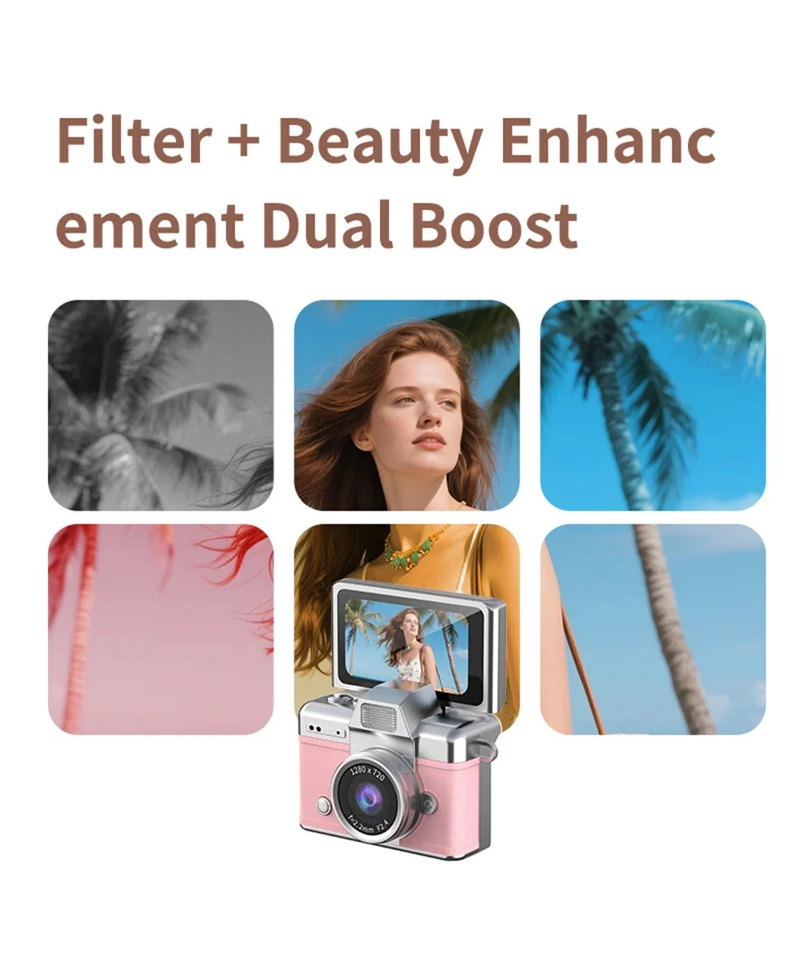 mini flip digital camera lk-027 - Image 2