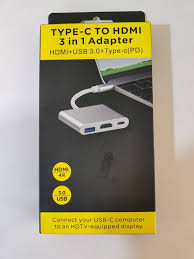 Type-c to HDTV 3 in 1 Adapter HDTV + USB + Type-c(PD) - Image 2