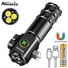 led flashlight powerful strong magnet